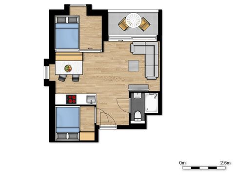 Apartment 4 persons - Spacious suite | 4p