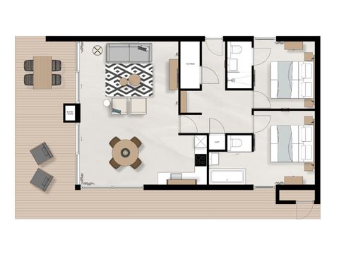 House 4 persons - Birdie