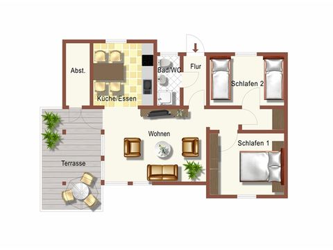 House 5 persons - Robinson