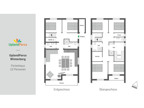 Villa 12 persons - Luxurious and spacious 12p villa near slopes and centre
