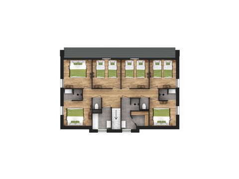Group accommodation 16 persons - Premium Outdoor
