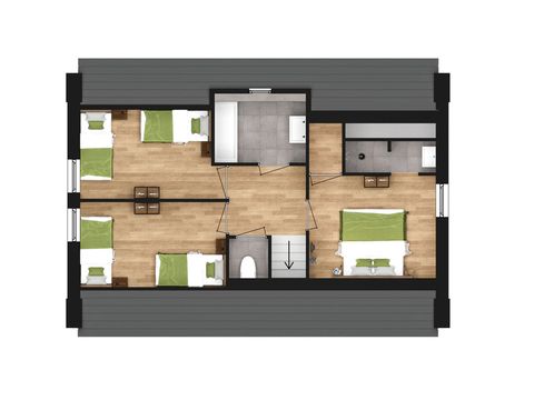 House 8 persons - Kids Special (max. 7 adults)