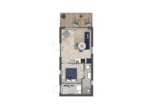Lodge 2 persons - Water lodge with hot tub & sauna