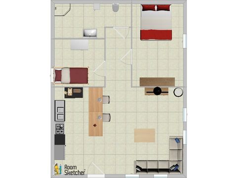 Bungalow 4 persons - By the pond