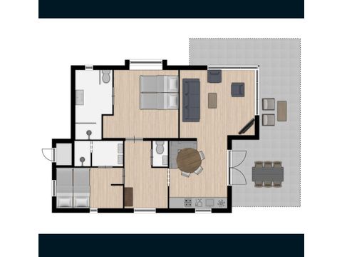 Lodge 4 persons - Forest 4M