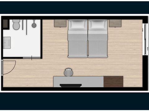Bedroom 2 persons - Valley 2M
