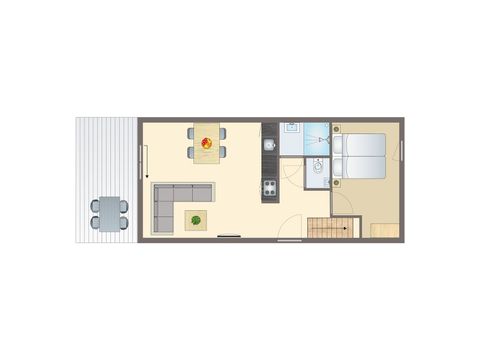 BUNGALOW 4 people - 2-4B