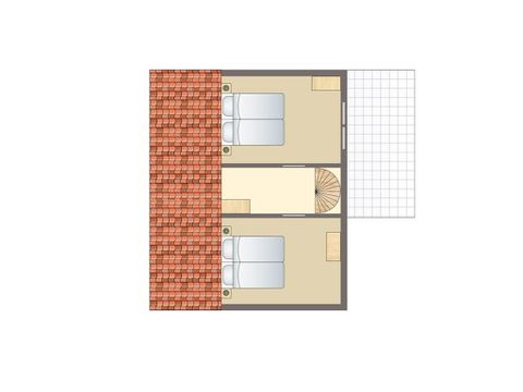 Bungalow 6 persons - 6TA