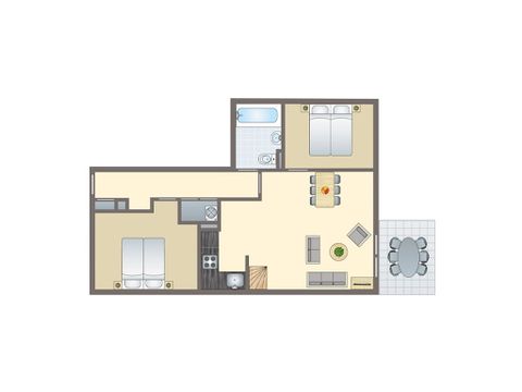APARTMENT 6 people - 6NT