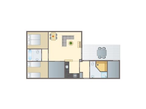 BUNGALOW 4 people - 4X