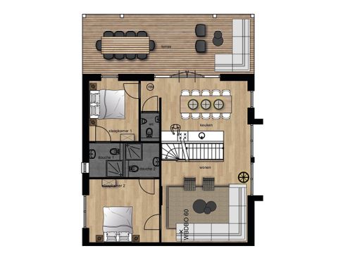 Villa 8 persons - Veluwe with Private Indoor Pool & Sauna