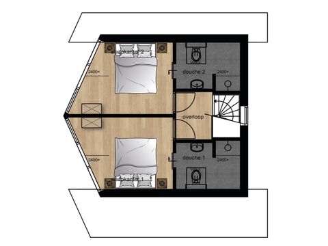 Villa 2 persons - Nature with hot tub & sauna