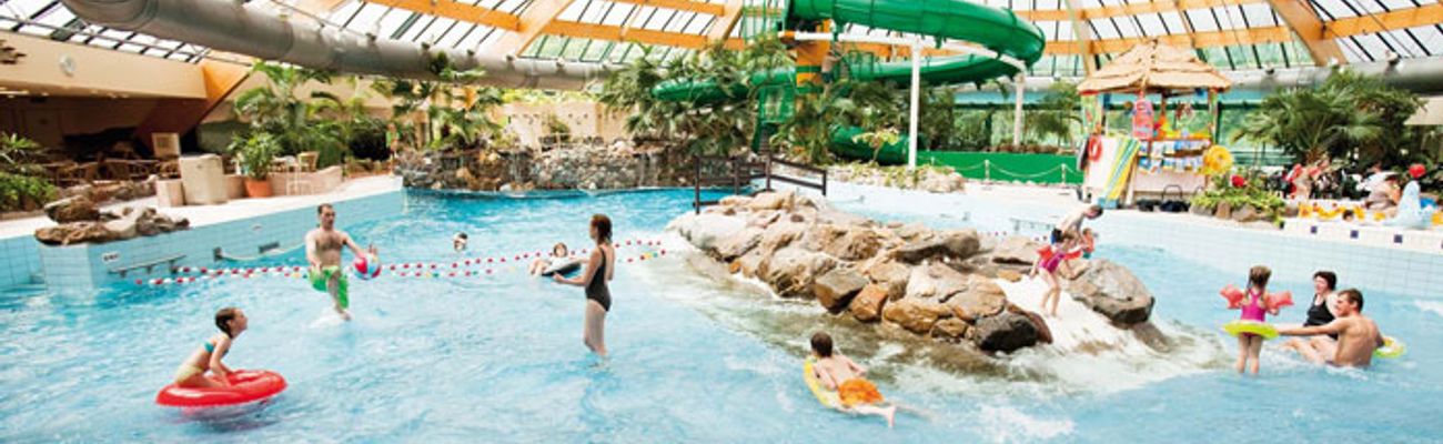 Holiday park with indoor swimming pool