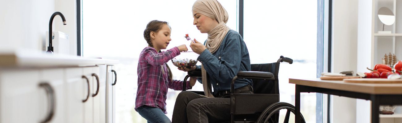 Accessible accommodation for disabled people