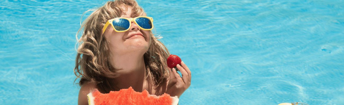 Holiday parks with children's swimming pool
